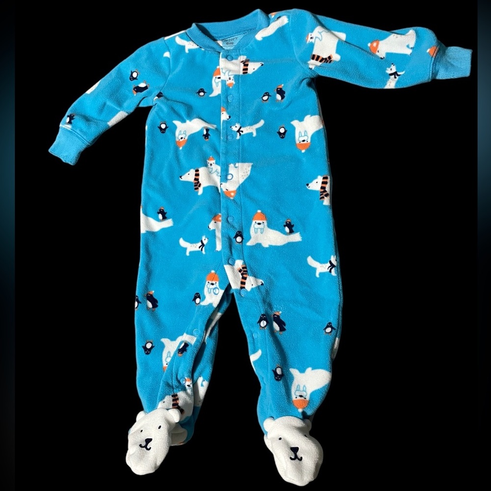 Carter’s Super Cute Fleece Sleep & Play Pajamas